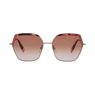 Furla Unisex SFU599V okulary przeciwsłoneczne, złote, 58, złoto, 58 - Okulary przeciwsłoneczne - miniaturka - grafika 1