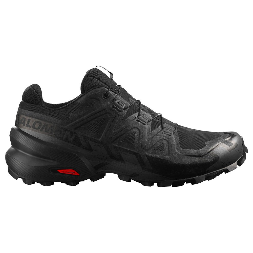 Męskie buty do biegania Salomon Speedcross 6 GTX Black/Black/Phantom UK 7,5