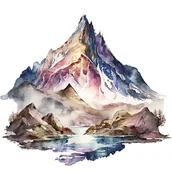 Pasmanteria - Naprasowanka Góry Górski widok podróż 16 - miniaturka - grafika 1