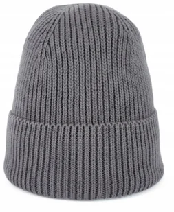 Bawełniana wywijana czapka Virrat drobno pleciona unisex cz23307-4 - Czapki damskie Bawełniana wywijana czapka Virrat drobno pleciona unisex cz23307-4 - Czapki damskie - miniaturka - grafika 1