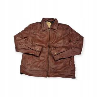 Skórzana kurtka męska z kapturem Real Leather S - Kurtki męskie Skórzana kurtka męska z kapturem Real Leather S - Kurtki męskie - miniaturka - grafika 1