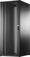 Szafy rack - Szafa Digitus Szafa sieciowa stojąca Hyper Pro 19" 42U rack 800x1000, drzwi przód perforacja, czarny, 1000kg - miniaturka - grafika 1