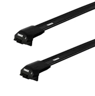 Bagażniki dachowe - Bagażnik dachowy Thule Edge Black Mitsubishi Pajero Pinin 5-dr SUV z relingami dachowymi 00-06 - miniaturka - grafika 1