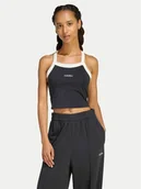 Koszulki i topy damskie - adidas Top Seasonal Essentials Colorpop KC3936 Czarny Slim Fit - miniaturka - grafika 1