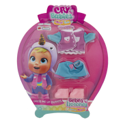Lalki dla dziewczynek - TM Toys Cry Babies Magic Tears Zestaw ubranek Fiolet IMC084674 - miniaturka - grafika 1