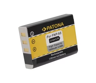 PATONA - Akumulator Fuji NP-95 1600mAh Li-Ion - Ładowarki i akumulatory - miniaturka - grafika 1