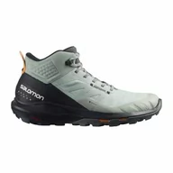 Buty trekkingowe damskie - Buty Salomon Outpulse Mid GTX Wrought Iron - miniaturka - grafika 1