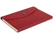 Notesy i bloczki - OPUS Notes A5/112 kratka czerwony Paris - miniaturka - grafika 1