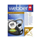 Akcesoria i części AGD - Siemens Worki WEBBER DO VS 32 - miniaturka - grafika 1