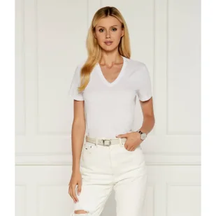 Armani Exchange T-shirt | Regular Fit - Koszulki i topy damskie - miniaturka - grafika 1