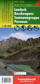 Atlasy i mapy - Freytag&amp;Berndt Landeck, Reschenpass, Samnaungruppe Paznaun, 1:50 000 - miniaturka - grafika 1