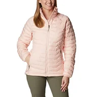 Kurtki damskie - Columbia Damska kurtka Powder Lite Powder Lite, kwiat brzoskwini, L - miniaturka - grafika 1