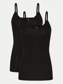 Koszulki i topy damskie - Vero Moda Komplet 2 topów 10171122 Czarny Slim Fit - miniaturka - grafika 1