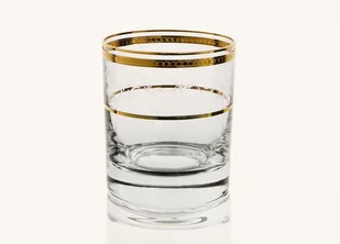 Combi dla Witeks Szklanka whisky 300ml 6 szt Dolce Vita Gold 39400 - Szklanki - miniaturka - grafika 1
