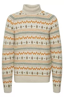 Swetry męskie - Blend sweter męski, 141107/Oyster Gray, XL - grafika 1