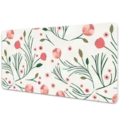 Podkładki na biurko - Podkładka mata ochrona biurka Vintage maki 90x45cm - miniaturka - grafika 1