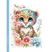 Szkolne artykuły papiernicze - Notatnik 128x165/48K kratka gepard FRESH - miniaturka - grafika 1