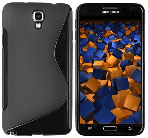 mumbi etui kompatybilne z Samsung Galaxy Note 3, etui na telefon komórkowy, czarne