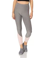 Legginsy - Puma Legginsy damskie Studio Yogini Luxe Colorblock Hw 78 Tight Średni szary lotus XL 520979 - miniaturka - grafika 1