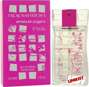 Emanuel Ungaro Emanuel Ungaro, Apparition Pink, Eau De Toilette, For Women, 30 ml For Women - Wody i perfumy damskie - miniaturka - grafika 1