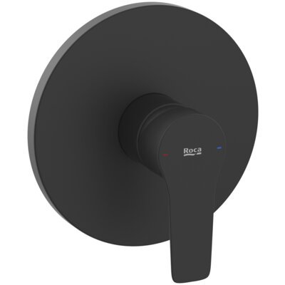 Bateria prysznicowa podtynkowa ROCA Monodin A5A228GNB0 Czarny mat