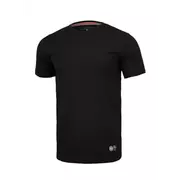 Koszulki sportowe męskie - Pit Bull T-Shirt Koszulka NO LOGO 190 Czarna - miniaturka - grafika 1