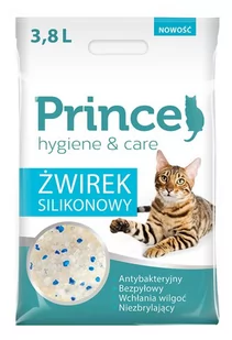 Żwirek silikonowy Prince hygiene & care 3.8L - Żwirek dla kotów - miniaturka - grafika 1