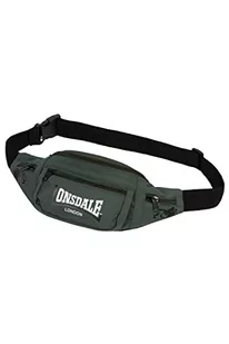 Lonsdale Hip Bag One Size Olive/Black/White, oliwkowy/czarny/biały, Einheitsgröße, nerka - Nerki - miniaturka - grafika 1