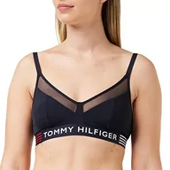 Biustonosze - Tommy Hilfiger Damski trójkątny biustonosz ze stretchem, niebieski (pustynne niebo), XS, Pustynne niebo, XS - miniaturka - grafika 1