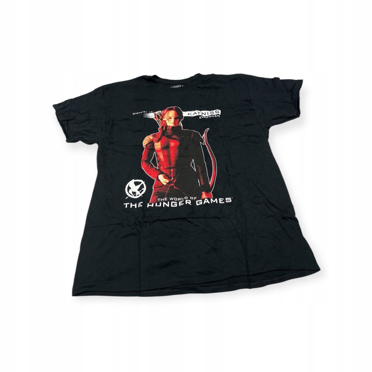 Koszulka T-shirt męski okrągły dekolt SPENCER'S THE HUNGER GAMES L