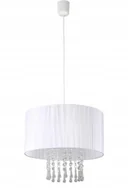 Lampy sufitowe - Lampa wisząca klasyczna Wenecja biała - miniaturka - grafika 1