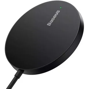 Baseus Magnetyczna ładowarka indukcyjna Simple Mini3 15W czarna - Ładowarki do telefonów - miniaturka - grafika 1