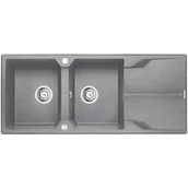Zlewozmywaki - Deante ZQNS213 szary metalik - miniaturka - grafika 1