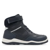 Buty dla chłopców - Trzewiki Lasocki Young TERKY CI12-TERKY-01 Granatowy - miniaturka - grafika 1