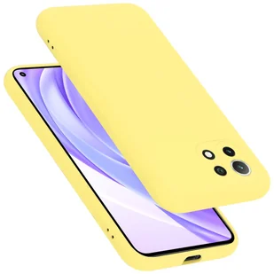 Etui ochronne Cadorabo do Xiaomi Mi 11 LITE (4G / 5G) / 11 LITE NE w kolorze żółtym Etui na telefon komórkowy Pokrowiec TPU Etui - Etui i futerały do telefonów - miniaturka - grafika 1