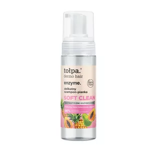 TOŁPA DERMO HAIR ENZYME Delikatny szampon-pianka do włosów, 150ml - Szampony do włosów - miniaturka - grafika 1