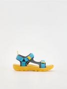 Buty dla chłopców - Reserved - Kolorowe sandały na rzepy - wielobarwny - miniaturka - grafika 1