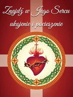 Ikony i obrazy sakralne - Baner na Boże Ciało "Znajdź w Jego Sercu ukojenie i pocieszenie" 75x100 cm - miniaturka - grafika 1