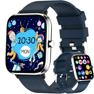Rubicon RNCE79 Granatowy - Smartwatch - miniaturka - grafika 1
