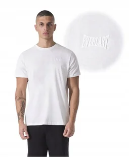 T-shirt koszulka męska EVERLAST bawełna r. L ecru - Koszulki męskie - miniaturka - grafika 1