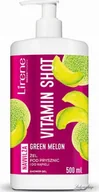 Kosmetyki do kąpieli - Lirene - VITAMIN SHOT - Shower Gel - Żel pod prysznic i do kąpieli - Green Melon - 500 ml - miniaturka - grafika 1
