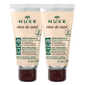 Kremy i maski do rąk - Nuxe Reve de Miel Cica, krem do rąk i paznokci, 2 x 50 ml - miniaturka - grafika 1