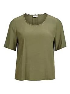 Vila Women's VIBORINE U-Neck S/S TOP/SU/R T-Shirt, Four Leaf Clover, 38 - Koszulki i topy damskie - miniaturka - grafika 1