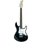 Gitary elektryczne - Yamaha Pacifica 112VM gitara elektryczna, czarna wysokiej jakości gitara elektryczna o eleganckim wzornictwie dla początkujących i online GPA112VBLRL - miniaturka - grafika 1