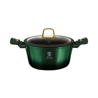 Garnki - Garnek ze szklaną pokrywką EMERALD, 4,1 l, aluminiowy - miniaturka - grafika 1