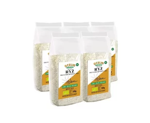 BIO Ocelio bezglutenowy ryż biały długoziarnisty 500g (ZESTAW 5 szt.) - Ryż - miniaturka - grafika 1