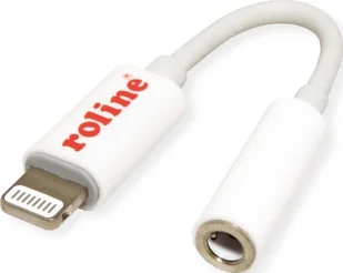 Kabel Roline ROLINE AudioCable. Lightning 8Pin to 3.5mm. 13cm - Kable komputerowe i do monitorów - miniaturka - grafika 1
