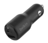 Ładowarki samochodowe - Belkin 42 W USB-C 30W PowerDeliwery USB-A 12W - miniaturka - grafika 1