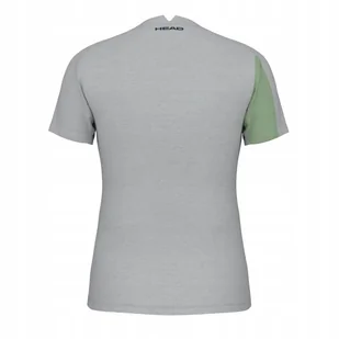 Koszulka damska Head Play Tech T-Shirt Women celery green/grey L - Koszulki i topy damskie - miniaturka - grafika 1