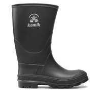 Buty dla chłopców - Kalosze Kamik Stomp EK4149F Czarny - miniaturka - grafika 1
